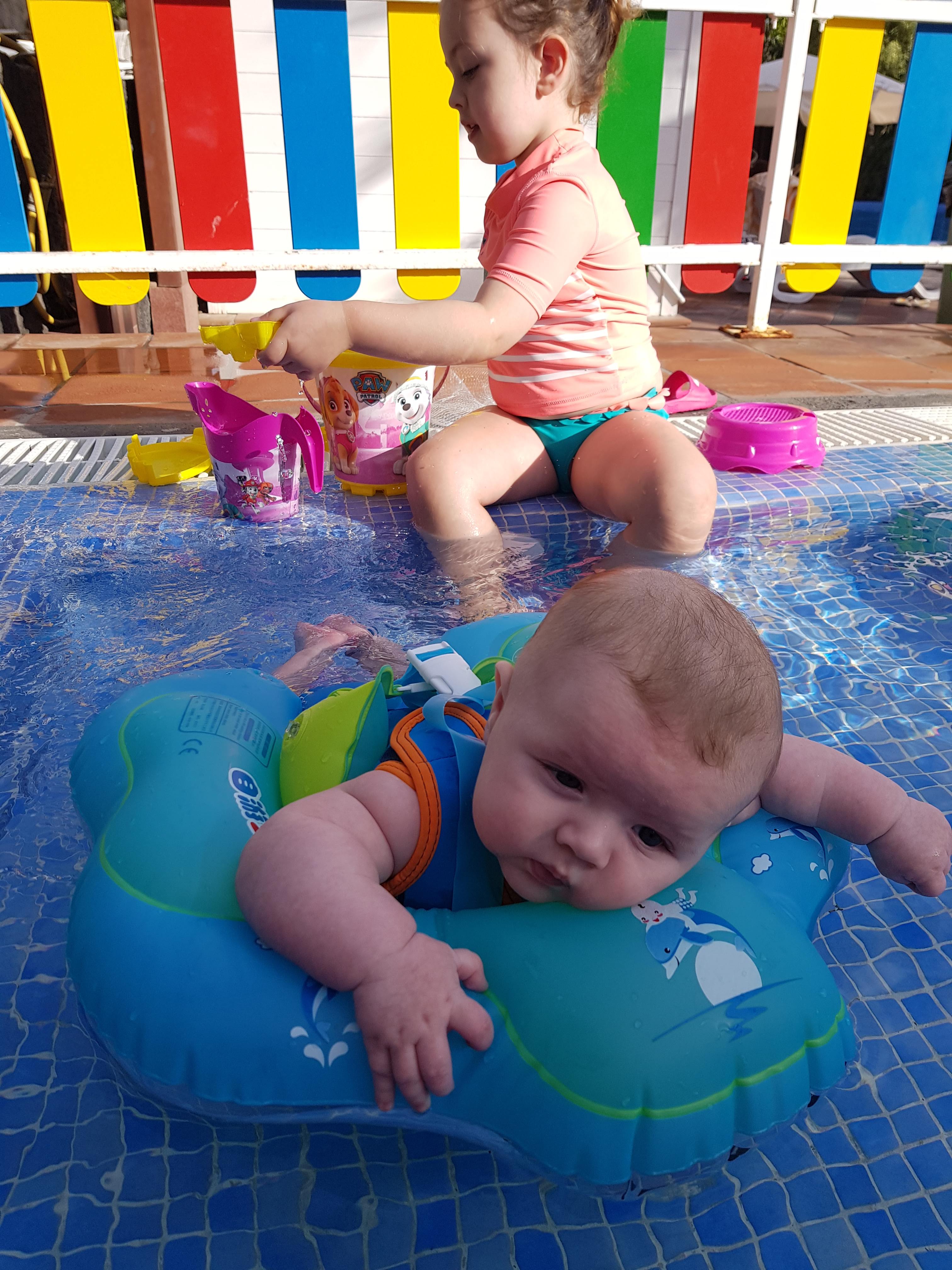 pool float for 6 month old
